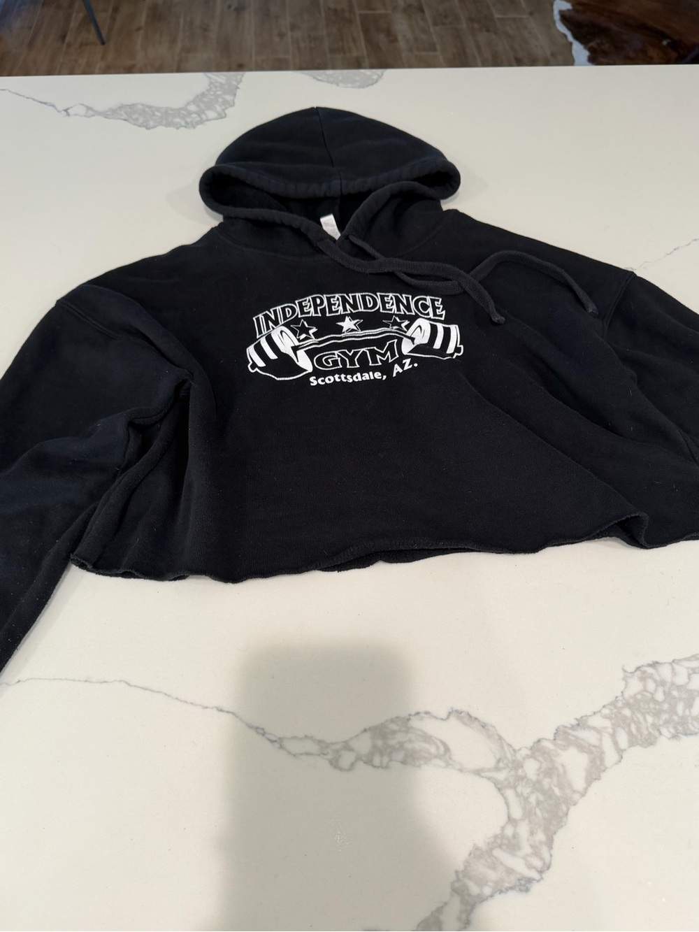Independence Gym Crop Hoodie